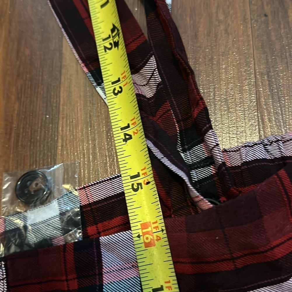 NWT Torrid Mini Skirtall- Suspender Skirt Challis Woven fabric Size 0X or 12 - Picture 10 of 10